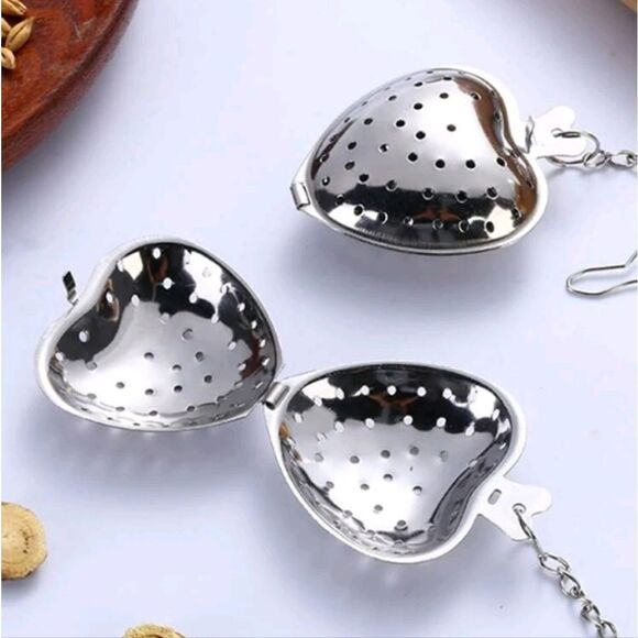 Heart Shaped Tea Filters / Infusers - Picture 1 of 6